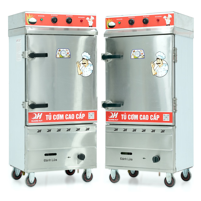 Tủ nấu cơm 8 khay nấu từ 26kg Gạo/Mẻ