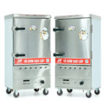 Tủ nấu cơm 8 khay nấu từ 26kg Gạo/Mẻ không điều khiển