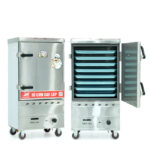 Tủ nấu cơm 8 khay nấu từ 26kg Gạo/Mẻ không điều khiển
