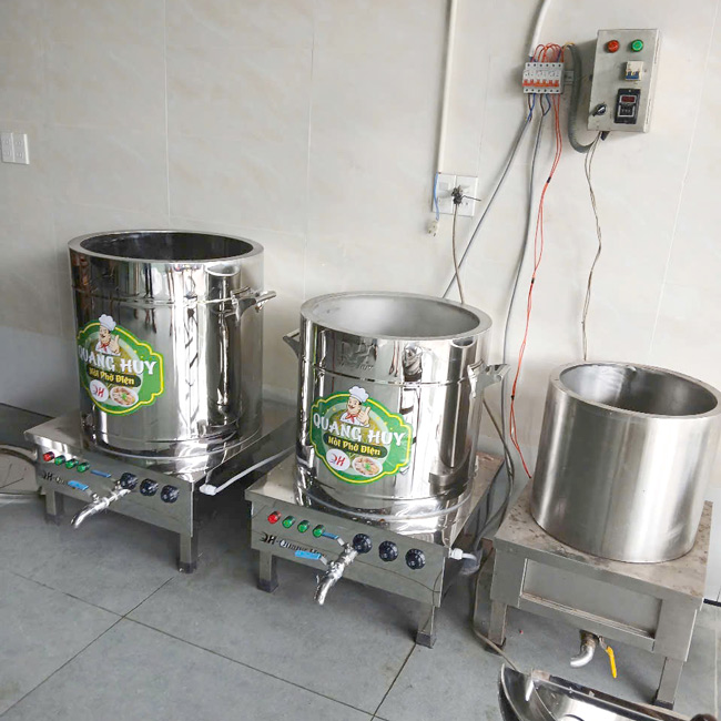 Cấu Tạo Hệ Thống Điện Của Nồi Nấu Phở