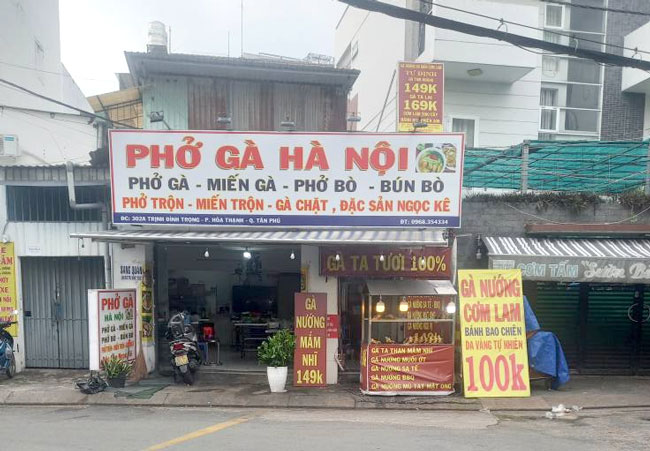 Chọn mặt bằng mở quán phở dựa trên cảm tính