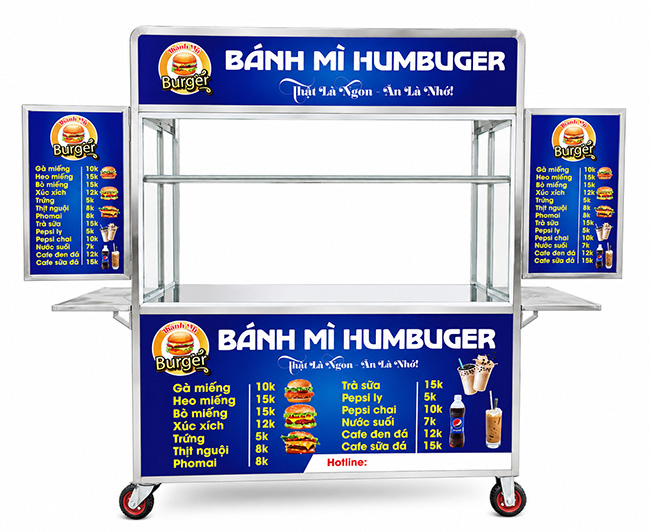 Dễ gắn bảng hiệu thương hiệu kích thước lớn