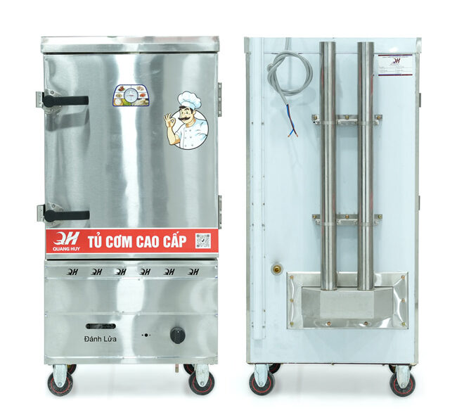 Hướng dẫn vận hành tủ cơm công nghiệp dùng gas