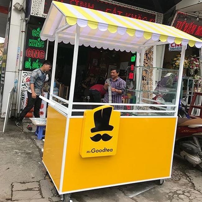Lý do xe trà sữa tôn trở thành cơn sốt