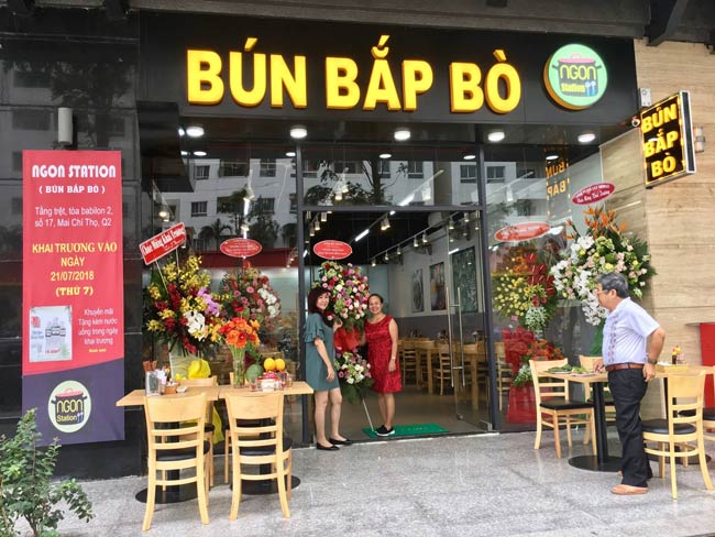 Mẫu bảng hiệu bún bò huế