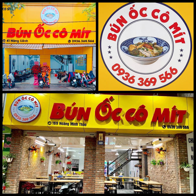 Mở bán bún ốc