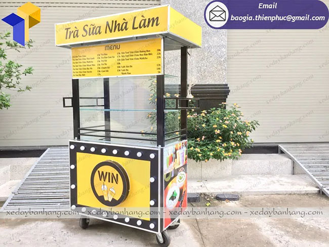 Mua xe bán trà sữa công ty Thiên Phúc