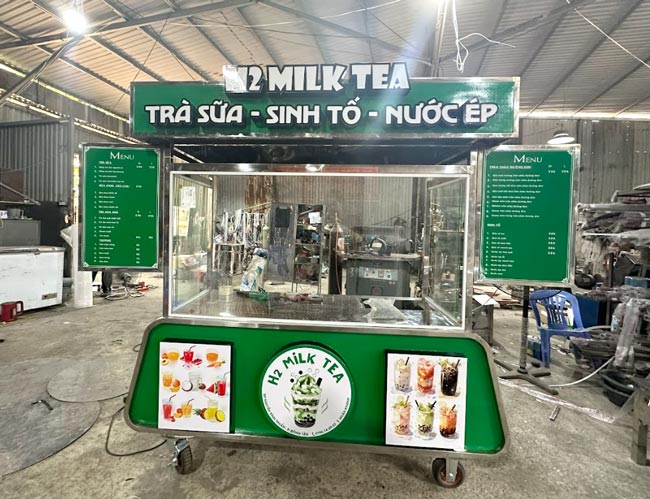 Mua xe bán trà sữa Kanawa