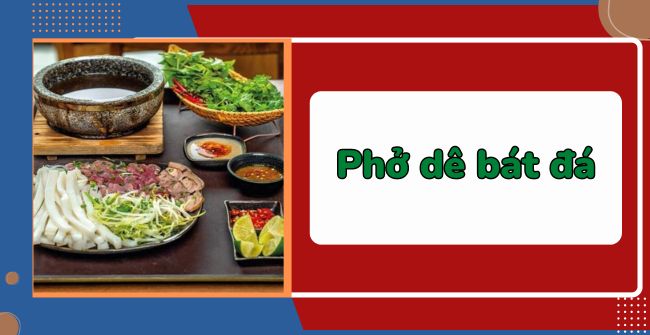 Phở dê bát đá