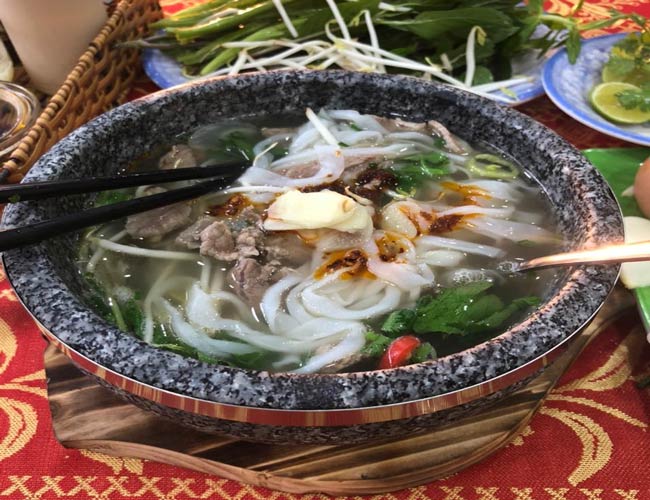 Phở dê thố đá Ninh Bình