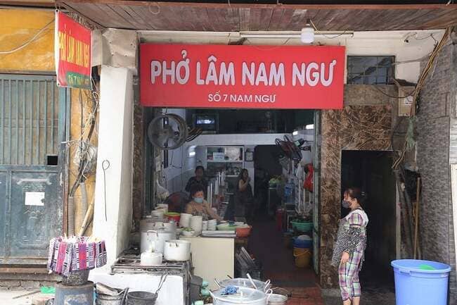 Quán phở gà Lâm 