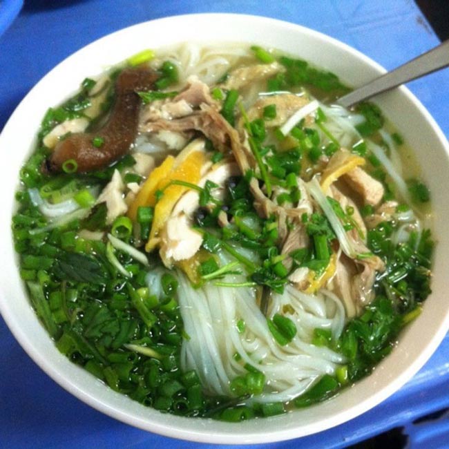 Phở lòng mề