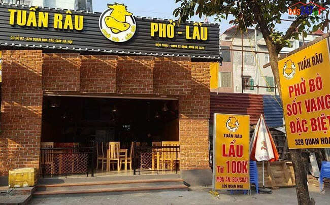 Phở bò ngon Tuấn Râu