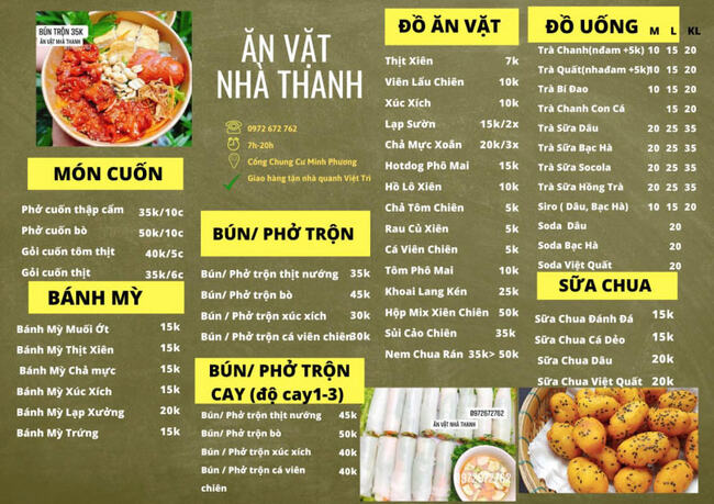 Cập nhật & đổi mới menu, giá cả phù hợp