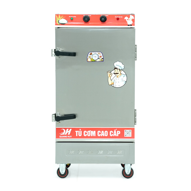 Tủ nấu cơm 10 khay nấu từ 35kg Gạo/Mẻ