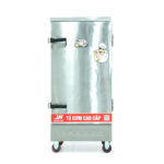 Tủ nấu cơm 12 khay nấu từ 40kg Gạo/Mẻ không điều khiển