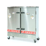 Tủ nấu cơm 24 khay nấu từ 80kg Gạo/Mẻ không điều khiển
