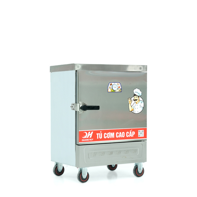 Tủ nấu cơm 6 khay nấu từ 20kg Gạo/Mẻ không điều khiển