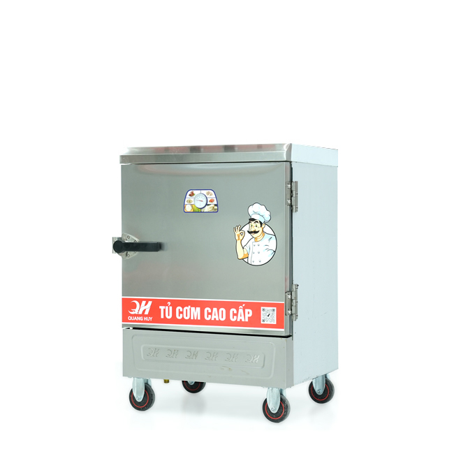 Tủ nấu cơm 6 khay nấu từ 20kg Gạo/Mẻ không điều khiển