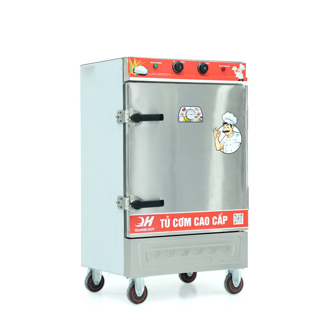 Tủ nấu cơm 8 khay nấu từ 26kg Gạo/Mẻ