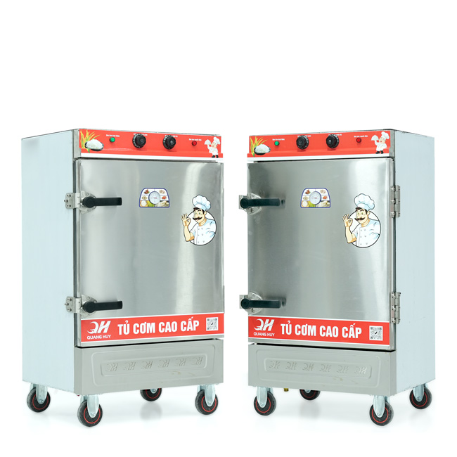 Tủ nấu cơm 8 khay nấu từ 26kg Gạo/Mẻ