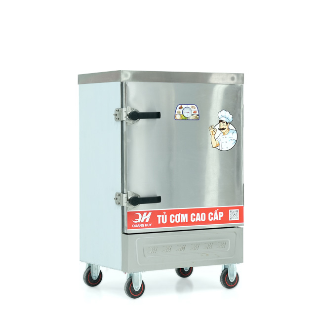 Tủ nấu cơm 8 khay nấu từ 26kg Gạo/Mẻ không điều khiển