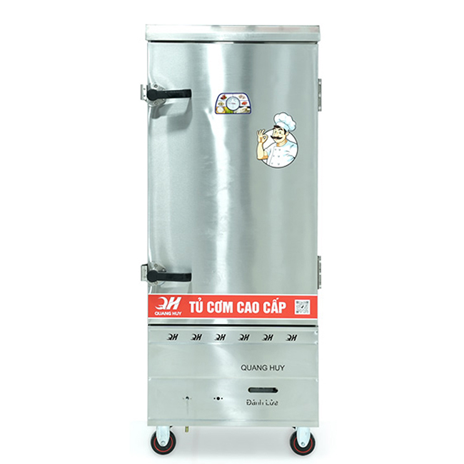 Tủ hấp cơm công nghiệp 12 khay TC12G-VN
