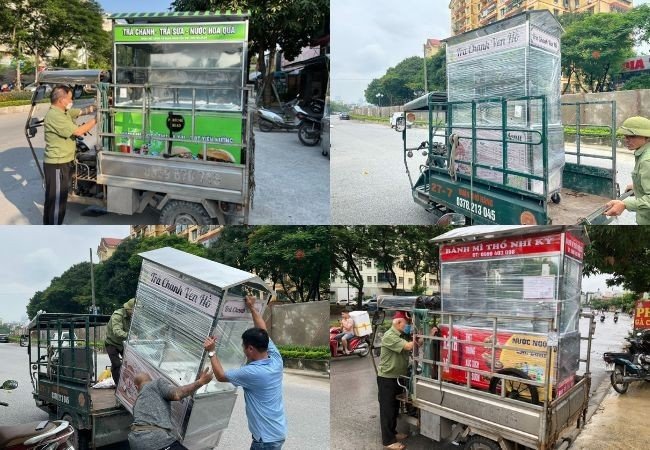 Vận chuyển xe bánh mì Quang Huy