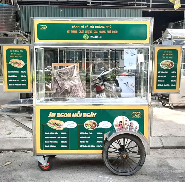 Xe bán trà sữa Thiên Phúc