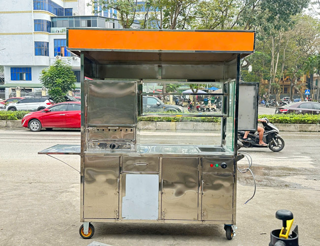 Xe bánh mì 1m2 – Nhỏ gọn nhưng hạn chế không gian