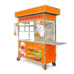 Xe bánh mì Pate mái bằng 1m5 PT1500-B