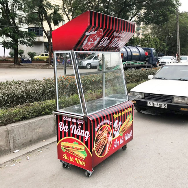 Xe bánh mì que được nhiều người lựa chọn