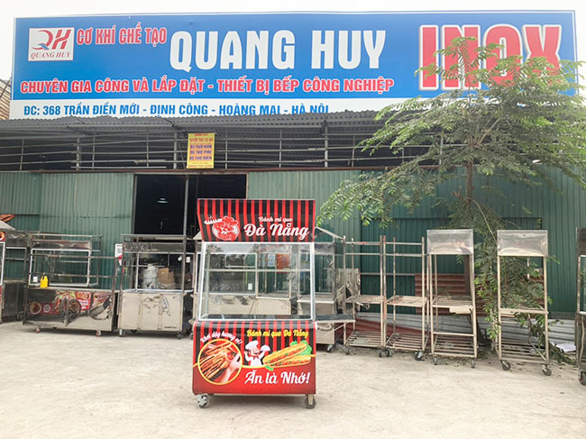 Xe bánh mì que mái vát giá tốt