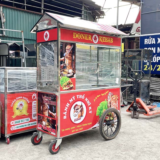 Xe bánh mì Thổ Nhĩ Kỳ đa dạng mô hình kinh doanh