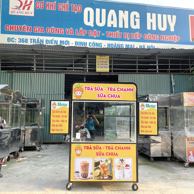 Quang Huy Plaza cung cấp xe trà sữa tại Đà Nẵng uy tín