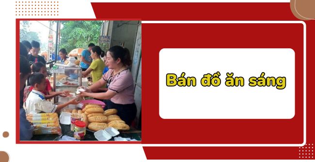 Bán đồ ăn sáng