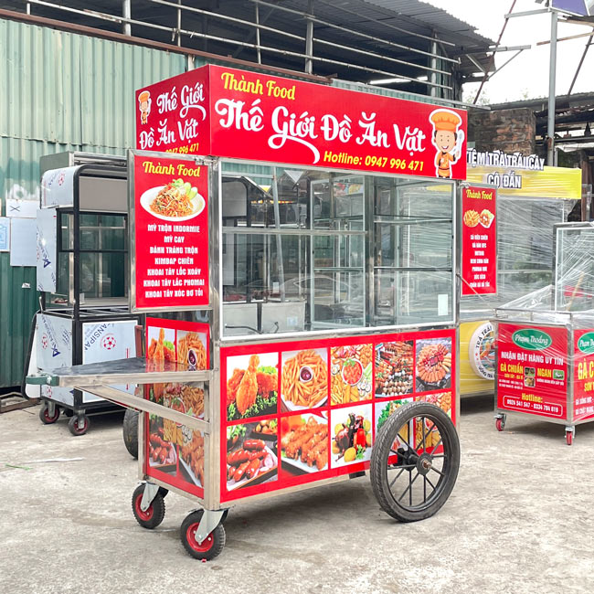 Có thể dán decal nhận diện thương hiệu