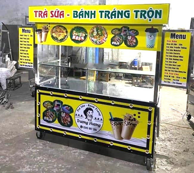 ĐỊa chỉ thanh lý xe bán bánh tráng trộn giá tốt