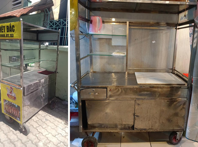 Hạn chế khi mua xe đẩy bán hàng thanh lý
