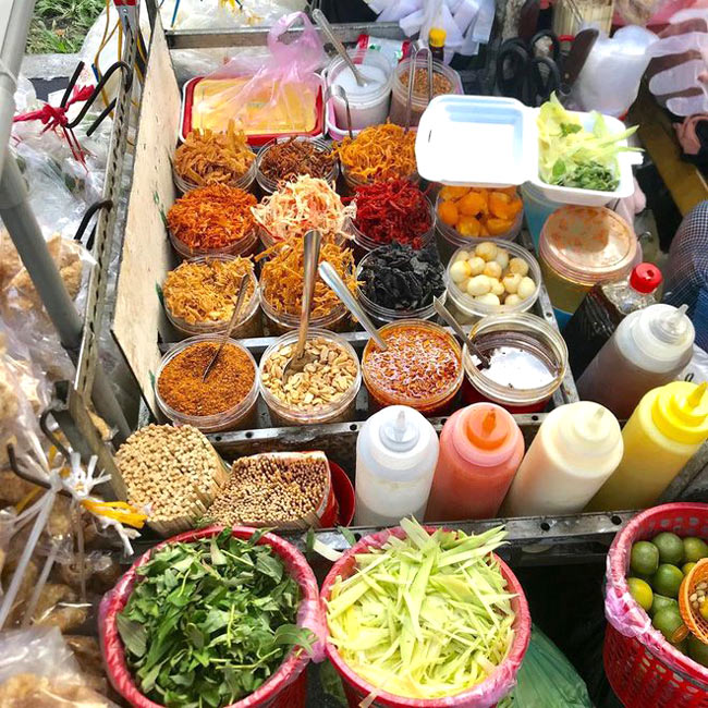 Không đủ không gian để trưng bày nguyên liệu