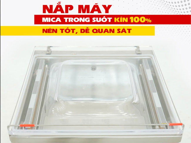 Nắp làm từ mica trong suốt