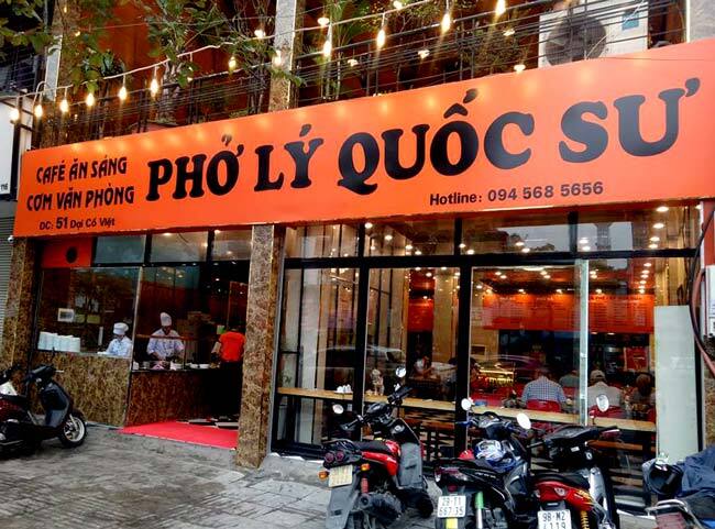 Mô hình quán phở franchise