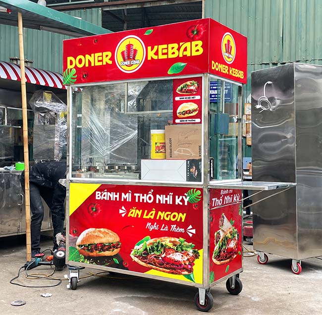 Mua xe bán hàng mới Quang Huy