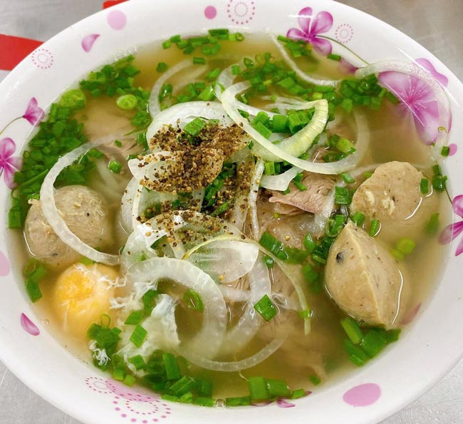 Phở bò viên