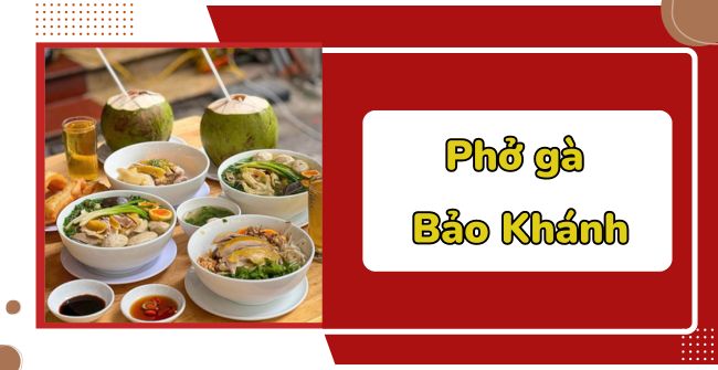 Phở gà Bảo Khánh