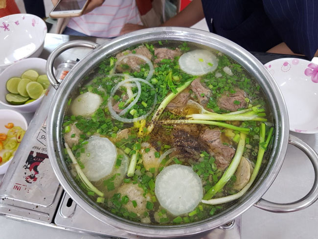 Phở lẩu bò