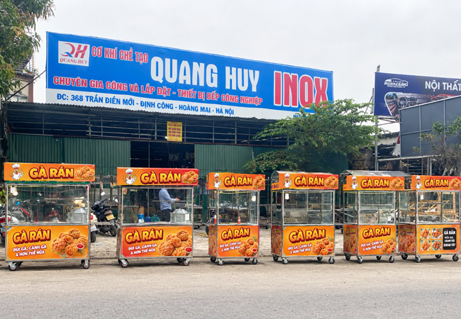 Tham Khảo Xe Gà Rán Giá Tốt Tại Quang Huy
