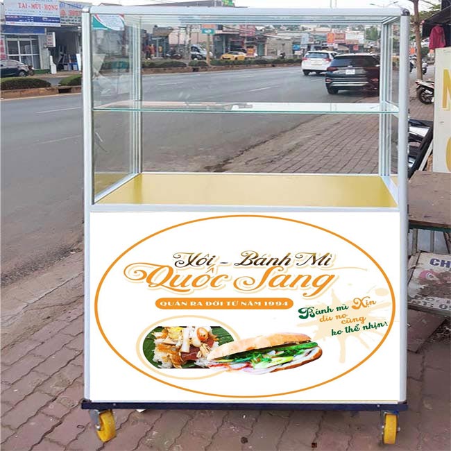 Tủ bánh mì nhôm