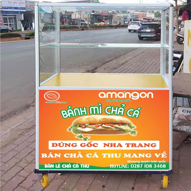 Tủ bánh mì nhôm