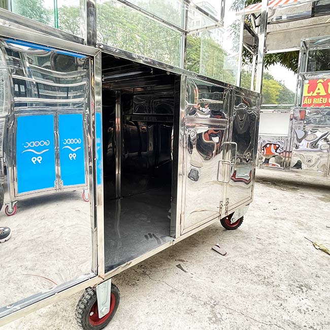 Tủ chứa nguyên liệu và dụng cụ pha chế
